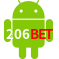 Aplicativo 206BET para Android