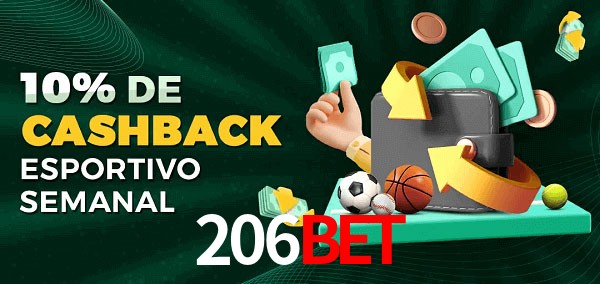 10% de bônus de cashback na 206BET
